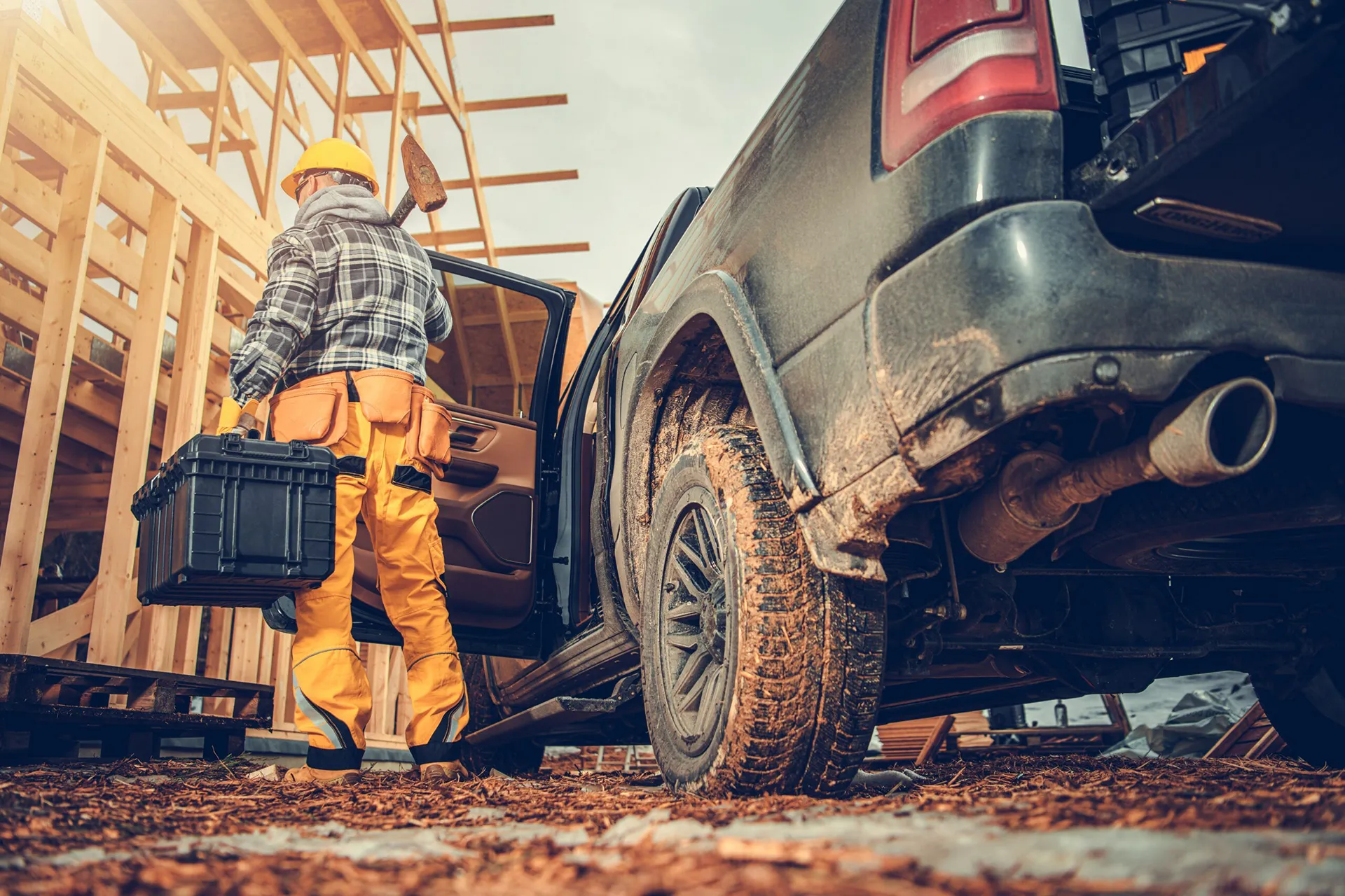 Construction Manager on-site