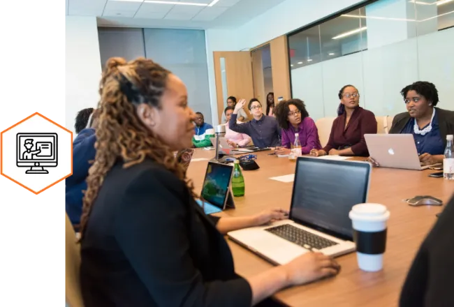 People in a conference Room