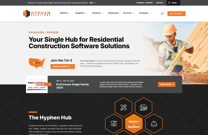 New Website Launched Helping Home Builders and Suppliers Find the Software Solutions They Need