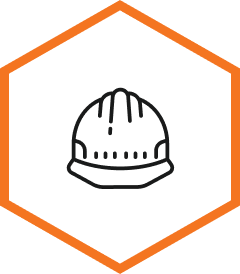 construction hard hat icon