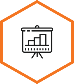 marketing analytics chart icon