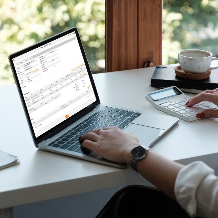 Woman on laptop