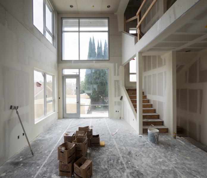 drywall installation for new home construction